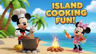 Mickey Mouse & Minnie Island Cooking Fun 🍲🏝️ | Fun Kids Cartoon