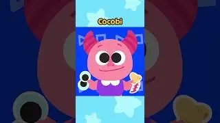 Stickers Face Fun! #Shorts #Cocobi