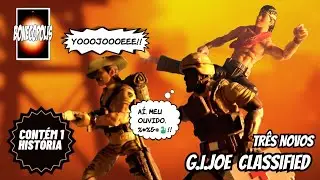G.I.Joe Classified:  Recondo, Quick-Kick e Doc chegaram ao meu time