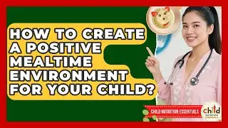 How To Create A Positive Mealtime Environment For Your Child? - Child Nutrition Essentials