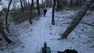 NYCEMTB-Staten Island trail Snow Session