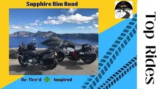 Top Ride: Crater Lake Rim Motorcycle Ride #craterlake #traveloregon