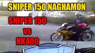 Sniper 150 Hinamon ang NK400 | Chill Ride | X-Garage