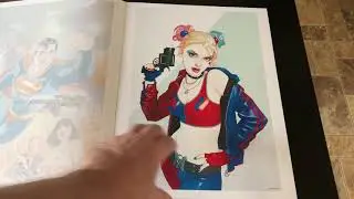 Joshua Middleton DC Comics Poster Portfolio Review