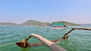 🇮🇳S3E10 Dolphin Boat Trip in Palolem, Goa