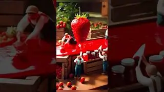 Strawberry Jam Like You've Never Seen | Miniature Time-Lapse Magic