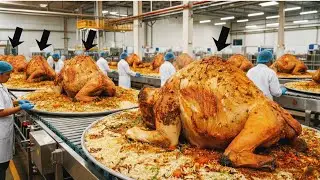 Inside the World&rsquo;s Biggest Camel Biryani Factory 😲 | Mega Food Production Process
