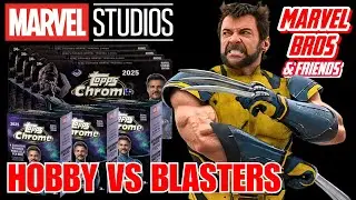Topps Marvel Studios - Blaster vs Hobby #Marvel #tradingcards #unboxing  📱