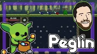 Peglin - Pachinko Roguelike, turn-based battles fought by bouncing orbs on a peg board