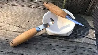 Carving out a Simple Bowl from a Blank