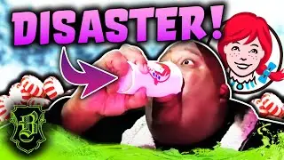 Wendy's peppermint frosty chug goes disastrously wrong!!