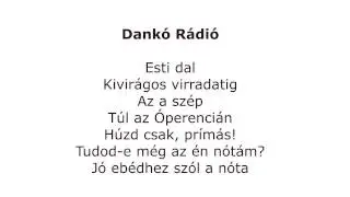 Dankó Rádió műsorszignálok (2013)