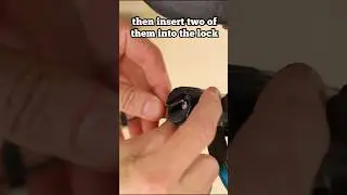 This trick opens any bike lock in seconds