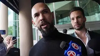 Controversial Tate brothers arrive in Florida after Romanian authorities lift travel ban