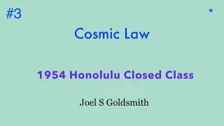 #3 1954 Honolulu Closed Class: Cosmic Law - Goldsmith 