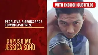 People vs. pigeons race to win cash prize (with English subs) | Kapuso Mo, Jessica Soho