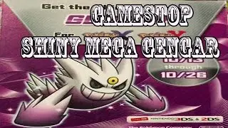 Pokemon X&Y Shiny Mega Gengar Gamestop Event