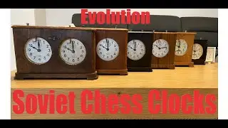 Soviet Chess Clocks Evolution