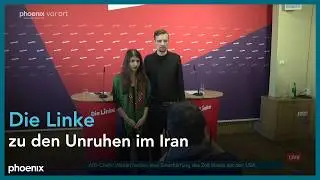 DIE LINKE: Janis Ehling & deutsch-iranische Aktivistin Daniela Sepehri | 19.01.2026