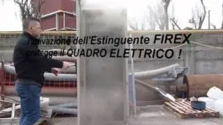 Estinguente ad Aerosol per Quadri Elettrici FIREX