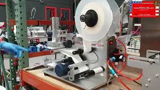 Flat Label Machine SemiAuto Table Top