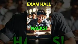 3 Exam Hacks 🔥 Zero Stress Guaranteed in Exam Hall #examtips #studytips