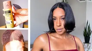 Testing Ebin Lace Tint + Celebrity 100% Virgin Human Hair HD Lace 5