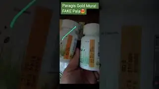 FAKE Paragis Gold, Beware of cheap price and FAKE Paragis Gold products #videoshort #shortsvideo