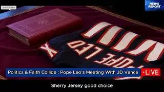 Politics & Faith Collide : Pope Leo&rsquo;s Meeting With JD Vance | #faithandpolitics #popeleo14  #jdvance