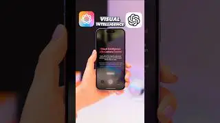 Визуальный интеллект iPhone уже здесь!!! #appleintelligence