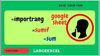 Importrange 🤫😱 with sumif & sum in google sheet #googlesheet #googlespreadsheet #youtubeshorts