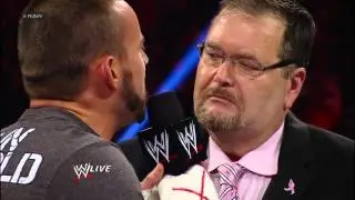 Райбек останавливает CM Punk, который портит JR Appreciation Night: Raw, 1 октября 2012 г.
