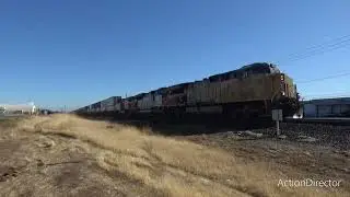 Calrailfans Meet @ Mac Park, North Highlands CA (Ft UP 1983 & Siemens Delivery Train) 10/11/2025