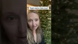 Real Holiday Tree vs Fake Holiday Trees