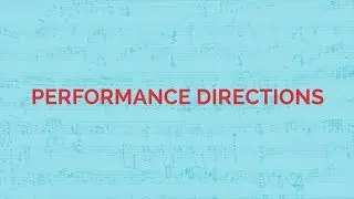 ABRSM Music Theory Grade 1 Music Exam Tutorial - [18] Performance Directions