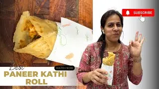 Paneer Kathi Roll Recipe | Easy Street Style Roll | Perfect for Kids’ Lunch Box