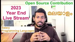 WeCode Malayalam Live Stream | Open Source Projects, Salary, Programming Languages | Bye Bye 2023