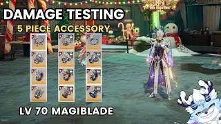 LV 70 MAGIBLADE 5 PIECE ACCESORIES BUILD TESTING | CRYSTAL OF ATLAN