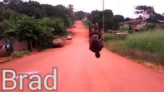 the best thumbling on ground in Gabon (lastoursville) sur du concret #2