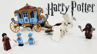 Обзор LEGO Harry Potter: Карета Шармбатона: Прибытие в Хогвартс (Набор 75958, 2019 г.)
