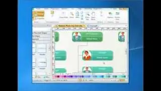 Distribute Shapes in EdrawMax