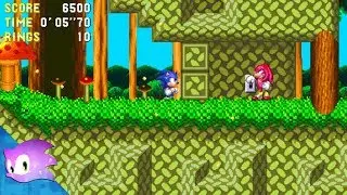🆕 Sonic 3 & Knuckles HD ✪ Mushroom Hill Zone - Widescreen (Air)