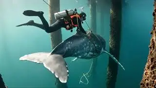 The Whale That Circled the Harbor #whale #animals