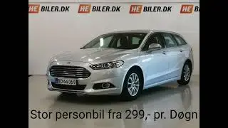 Billig Billeje fra kun 249,- pr. D&oslash;gn incl. 100 km og forsikring