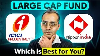 ICICI Prudential Large Cap Fund Vs Nippon India Large Cap Fund || Which is better for you? #finance 