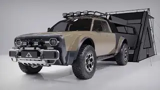 New ALPHA Wolf + (WOLF PLUS) Electric Pickup with Extended Cab - Walkaround __ Exterior & Interior