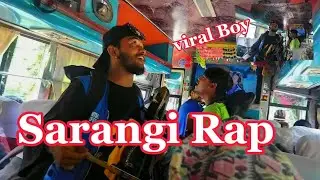 Sarangi Rap in bus/Viral Boy @snrvlog3564