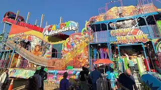 Candy Adventure Fun House at the NC State Fair 2024 &bull; Full Walkthrough