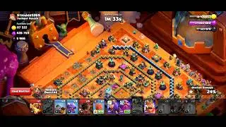 The easiest attack to clear any TH 14 base...Royal Champion Invisible spell Walk🥶