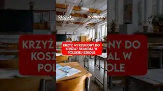 Krzyż wyrzucony do kosza? Skandal w polskiej szkole (06.01)